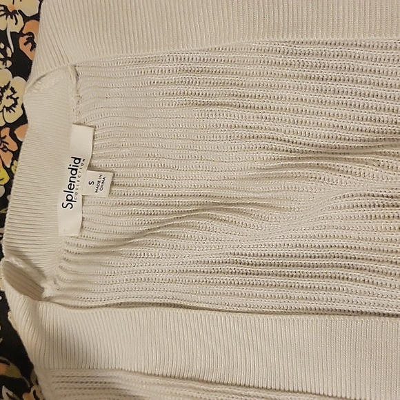 Splendid luna dip dye cardigan and tank set - Picture 6 of 9